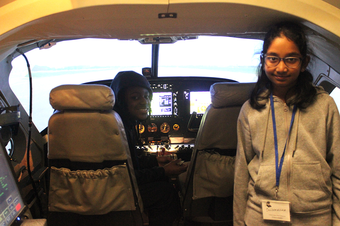  In the Flight Simulator 
